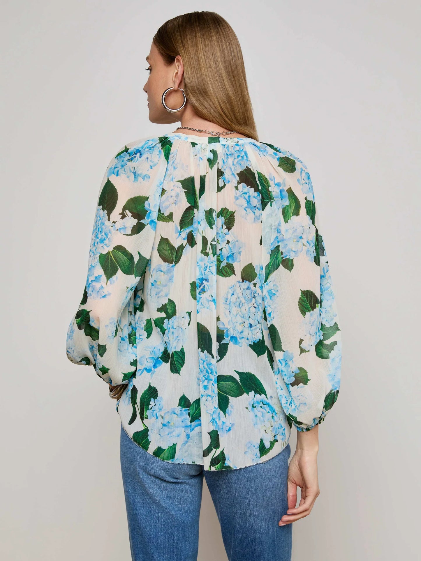 L'Agence Teagan Blouse