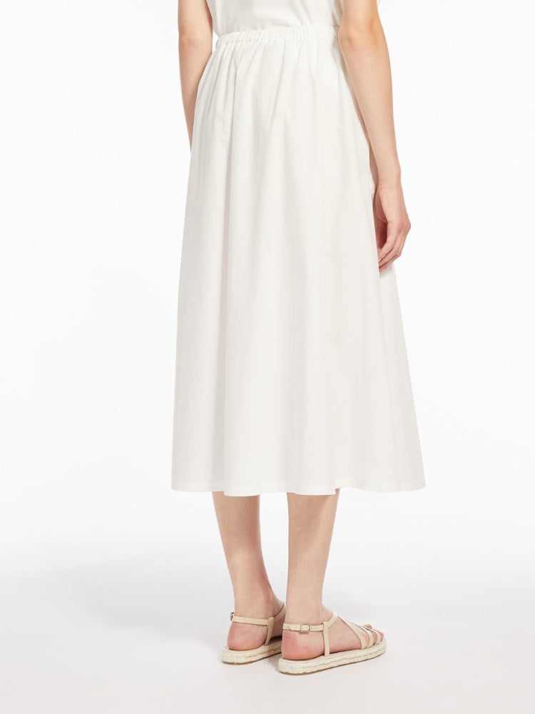 Max Mara Donata Cotton Poplin Skirt