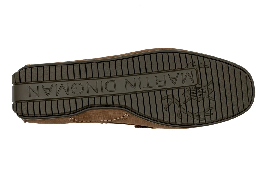 Martin Dingman Bermuda Nubuck Horse Bit Loafers