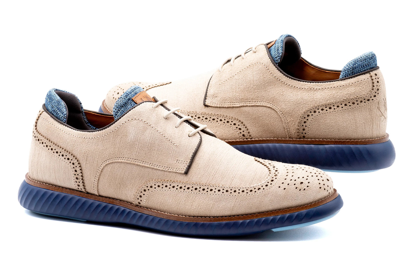 Martin Dingman Countryaire Suede Wingtip Shoe