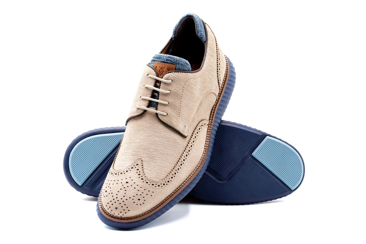 Martin Dingman Countryaire Suede Wingtip Shoe