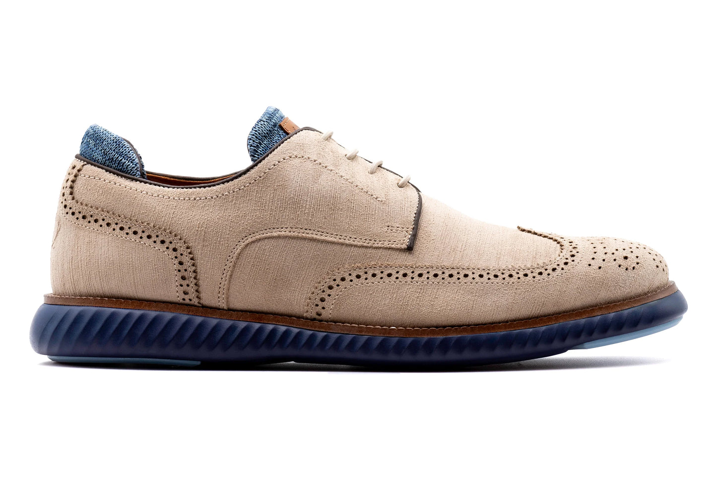 Martin Dingman Countryaire Suede Wingtip Shoe