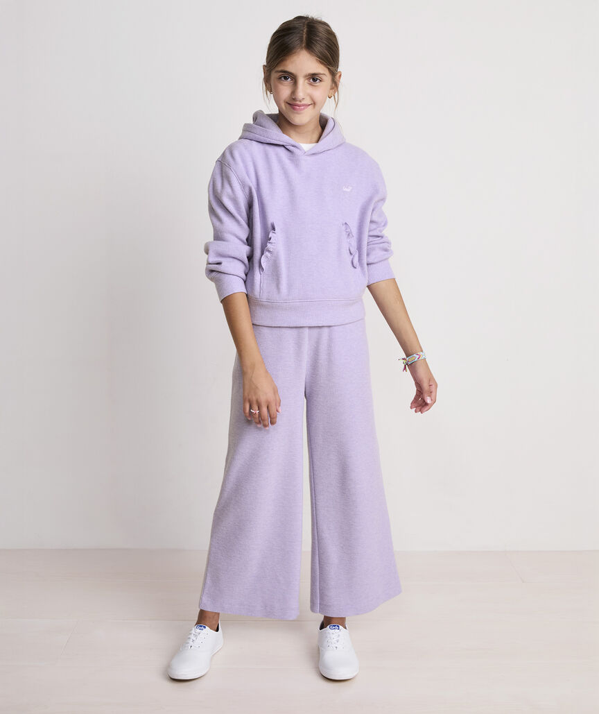 Vineyard Vines Girls' Waffle Hoodie