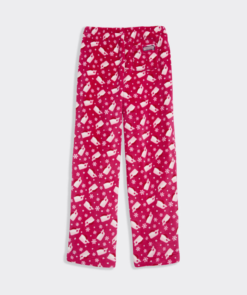 Vineyard Vines Girls' High Pile Lounge Pants