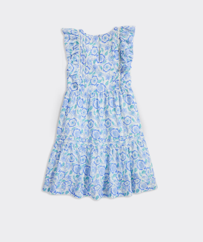 Vineyard Vines Girls' Reilly Ruffle Dress