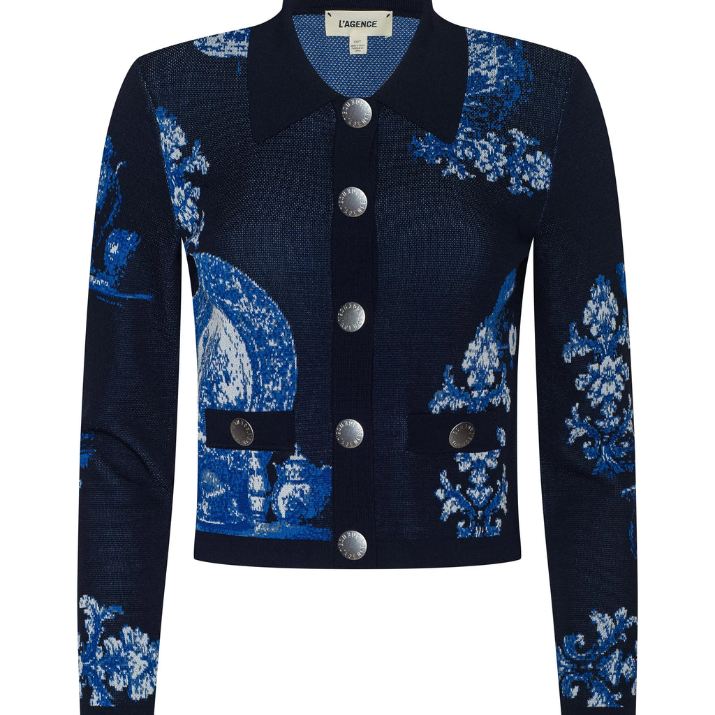 L'Agence Osiris Jacquard Cardigan