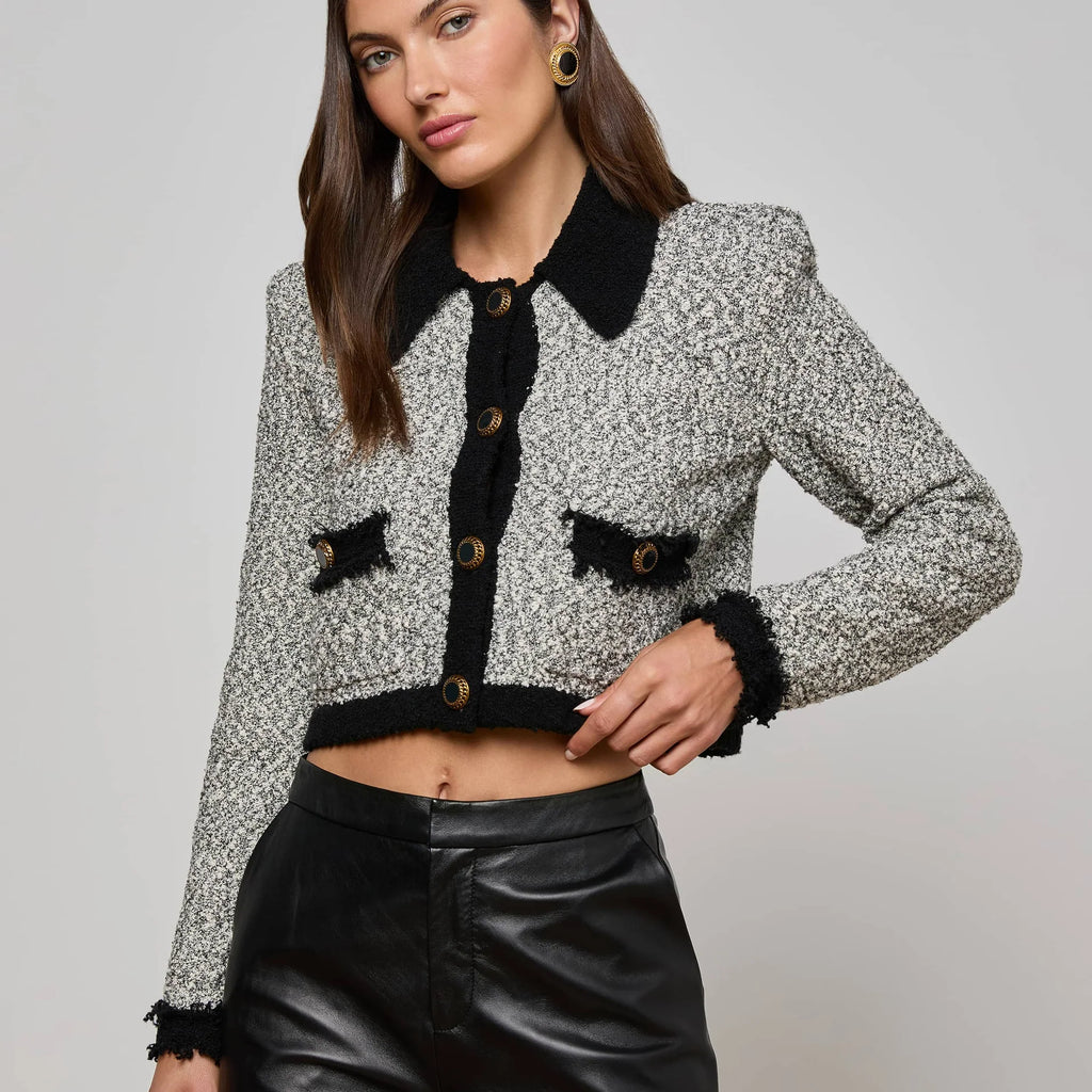 L'Agence Arielle Knit Jacket