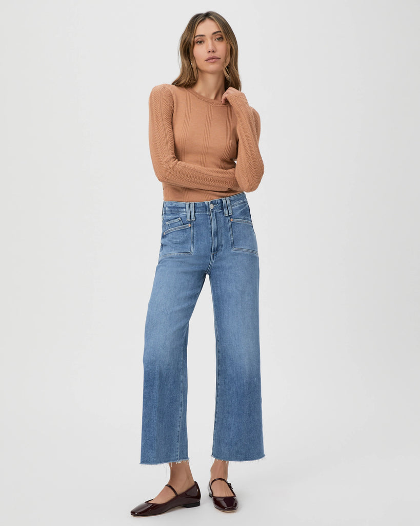 Paige Anessa Wide Leg Jean