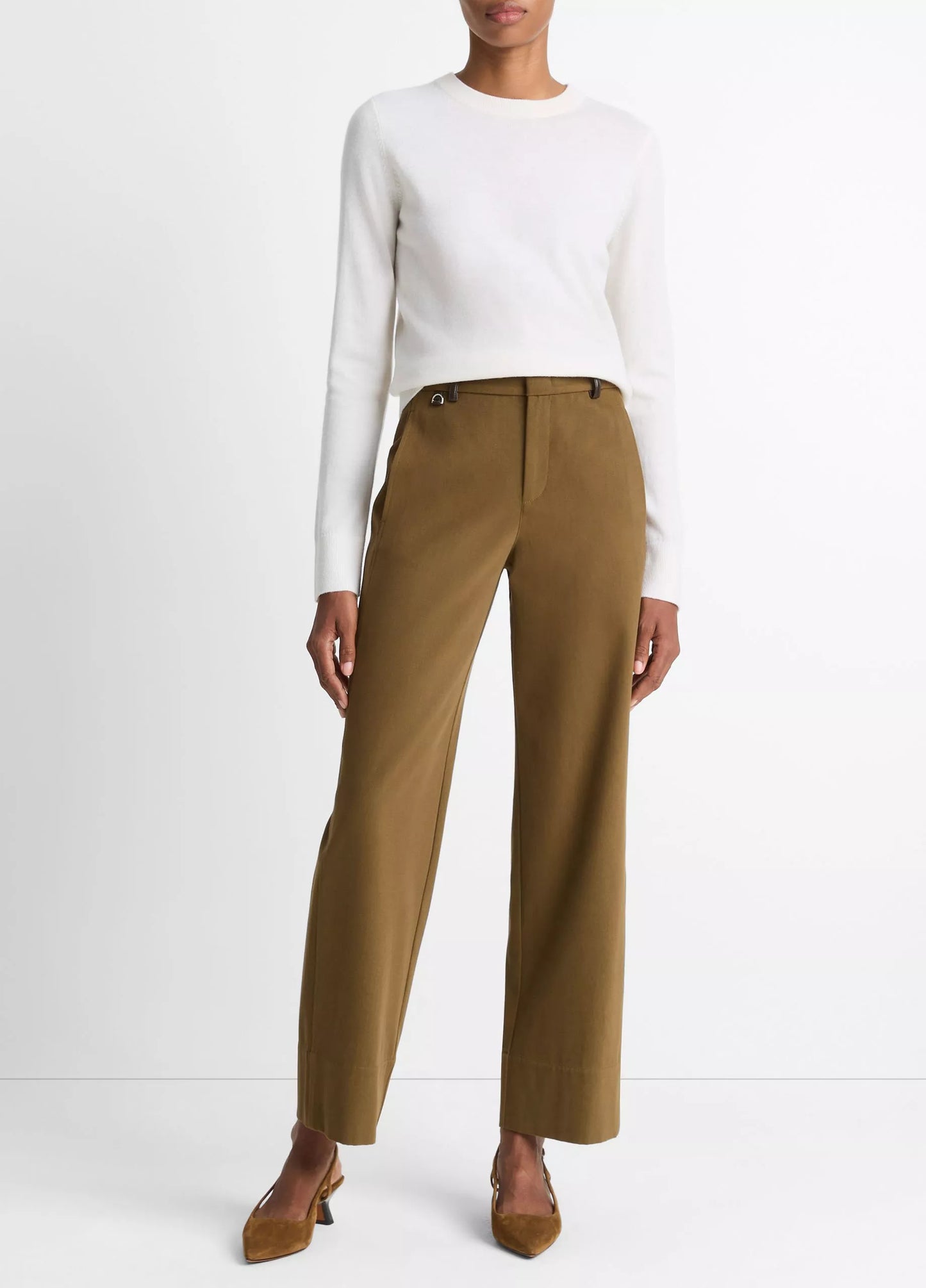 Vince Cashmere Crew Neck Sweater