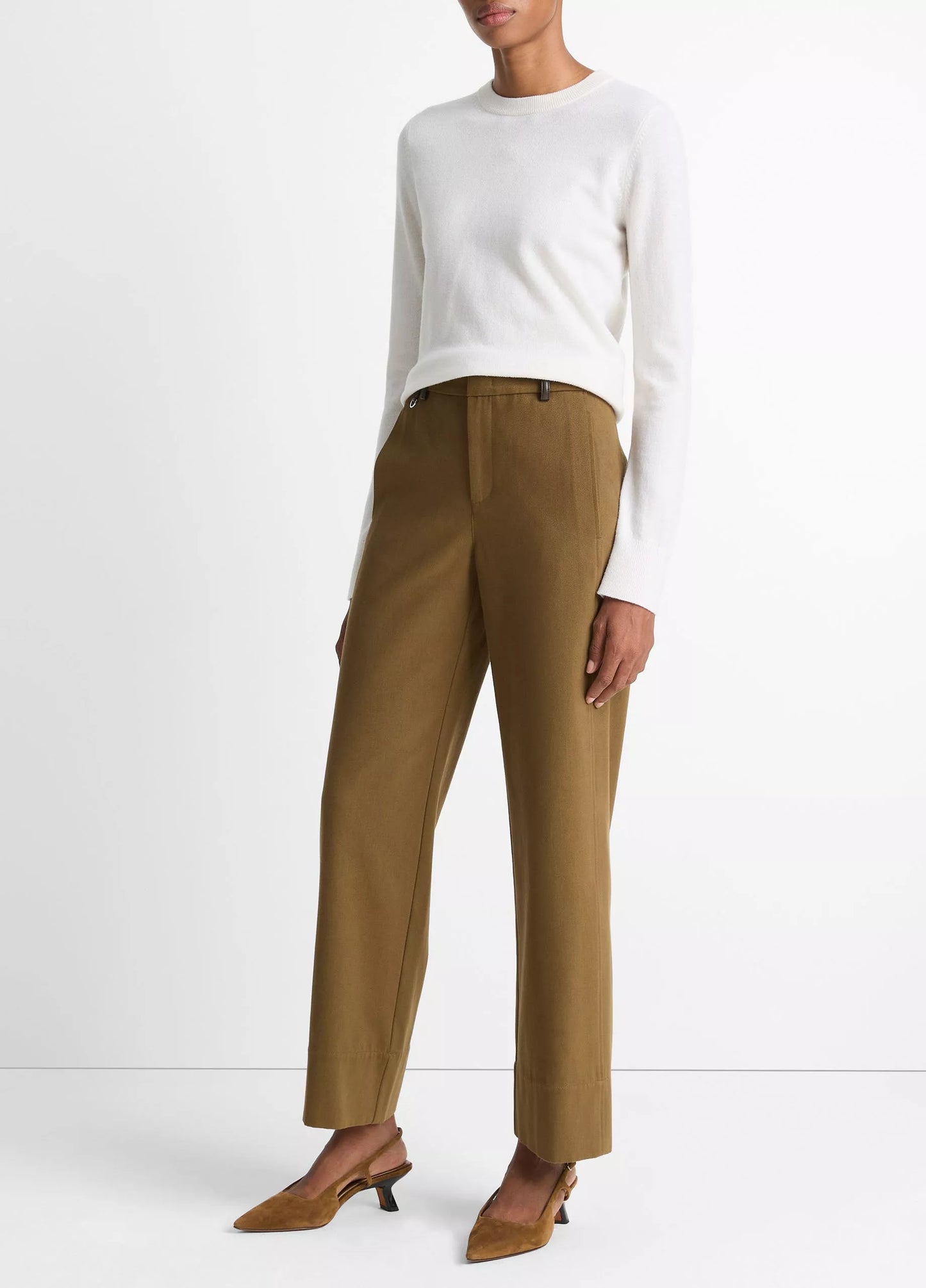 Vince Cashmere Crew Neck Sweater