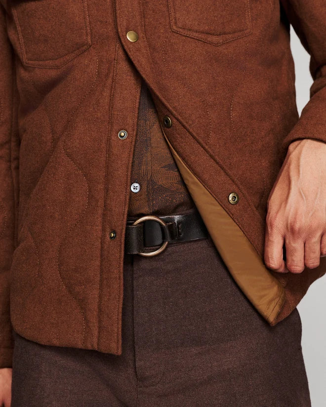 Billy Reid Onion Quilted Theo Shirt Jacket