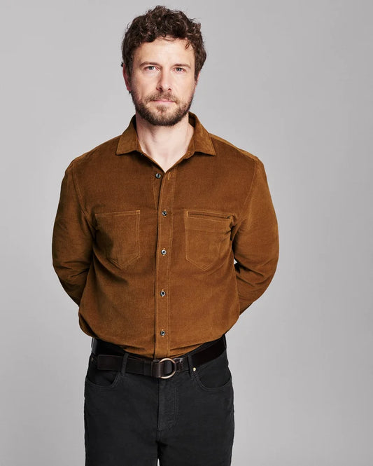 Billy Reid Cochran Moleskin Shirt
