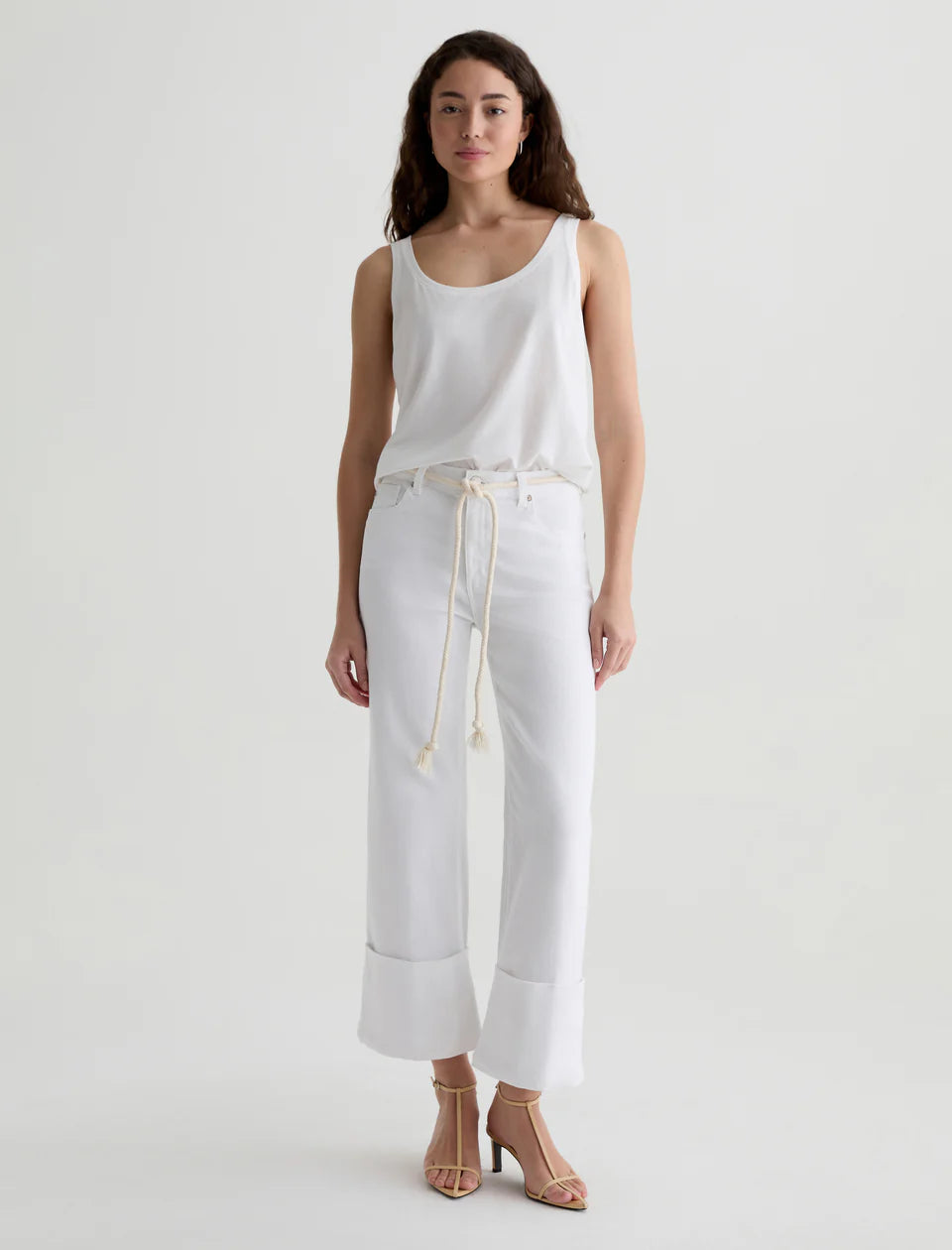 AG Saige Wide Leg Crop