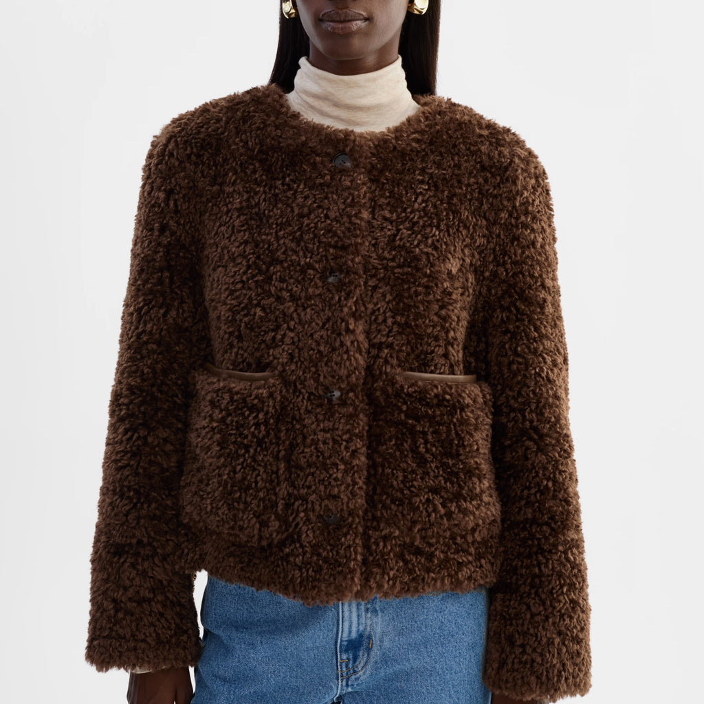 Lamarque Emilia Faux Fur Jacket