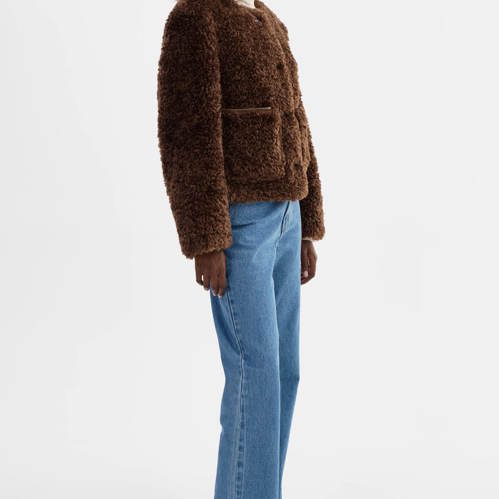 Lamarque Emilia Faux Fur Jacket