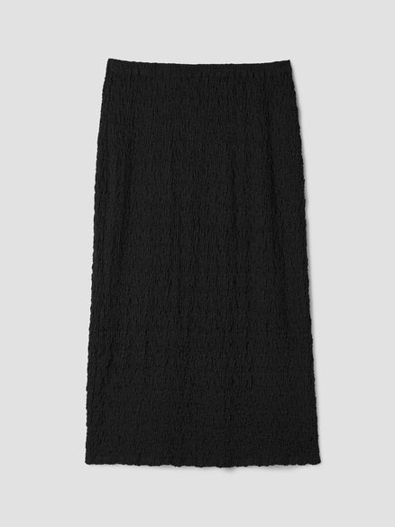 Eileen Fisher Bubble Jacquard Pencil Skirt