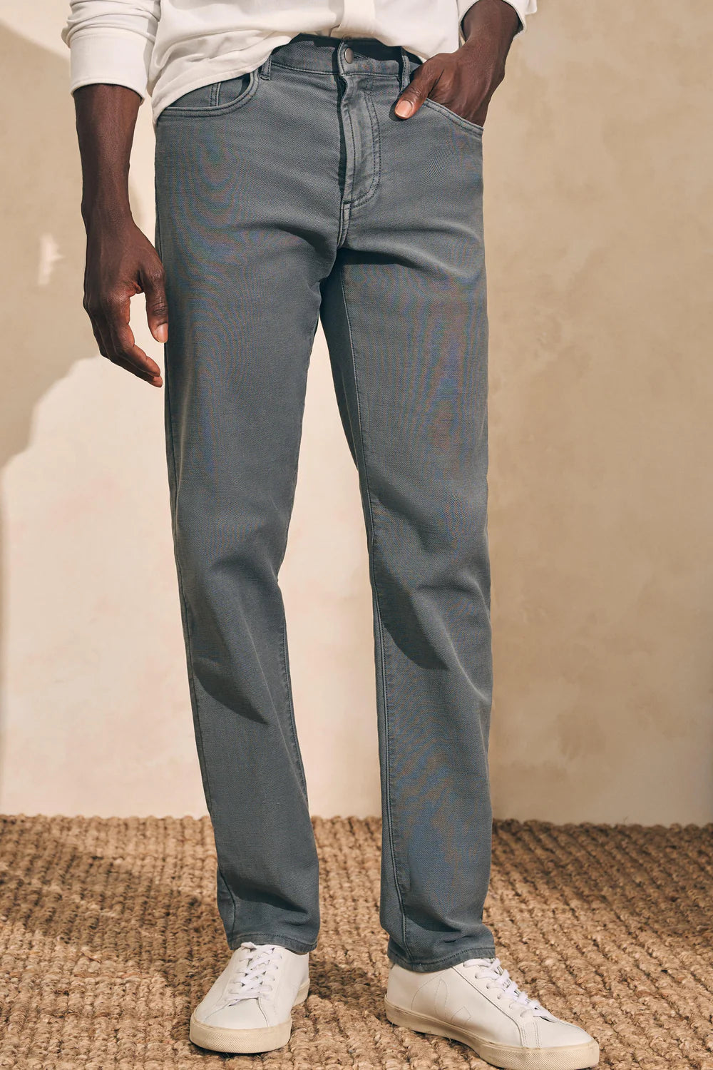 Fahety Stretch Terry 5-Pocket Pant