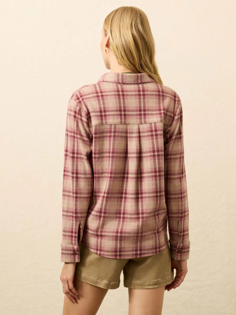 Faherty Legend™ Classic Sweater Shirt - Berry Coast Plaid