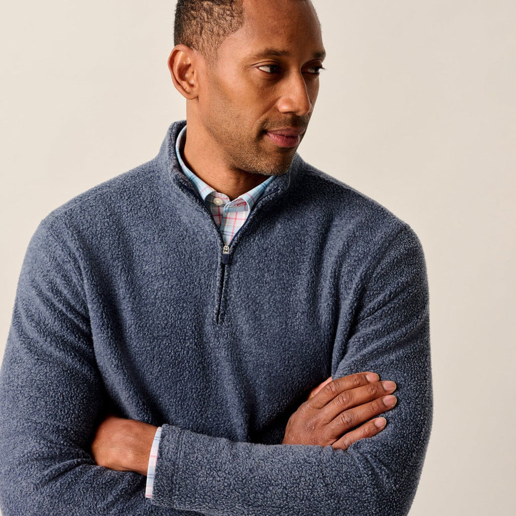Johnnie-O Dion Sherpa 1/4 Zip Pullover