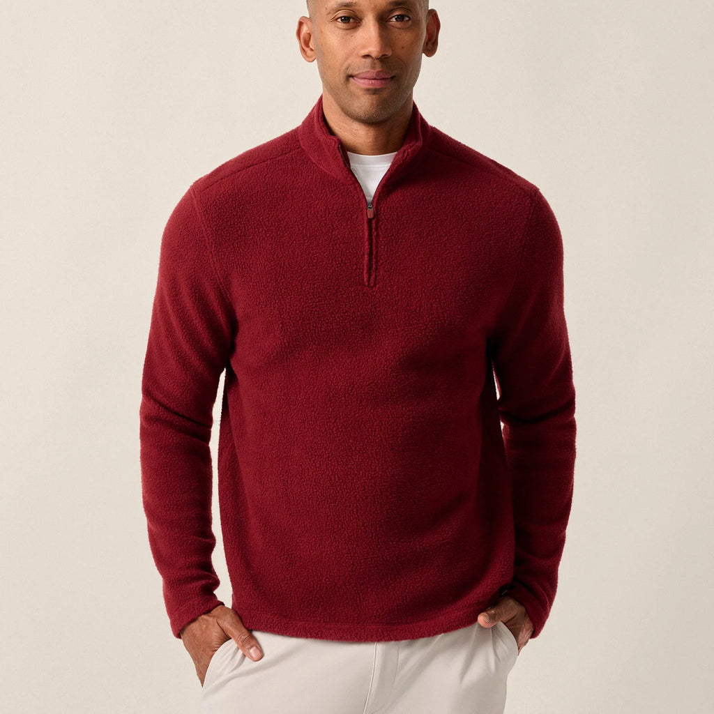 Johnnie-O Dion Sherpa 1/4 Zip Pullover