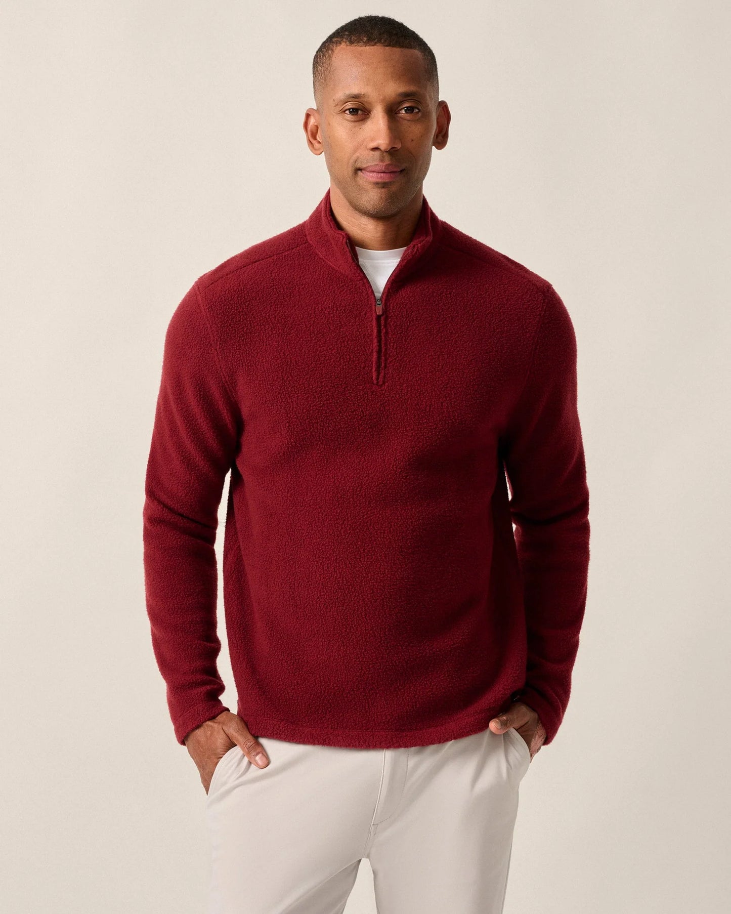 Johnnie-O Dion Sherpa 1/4 Zip Pullover