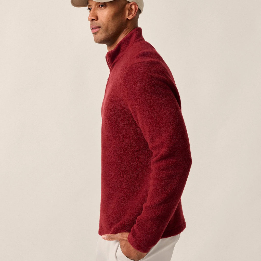 Johnnie-O Dion Sherpa 1/4 Zip Pullover