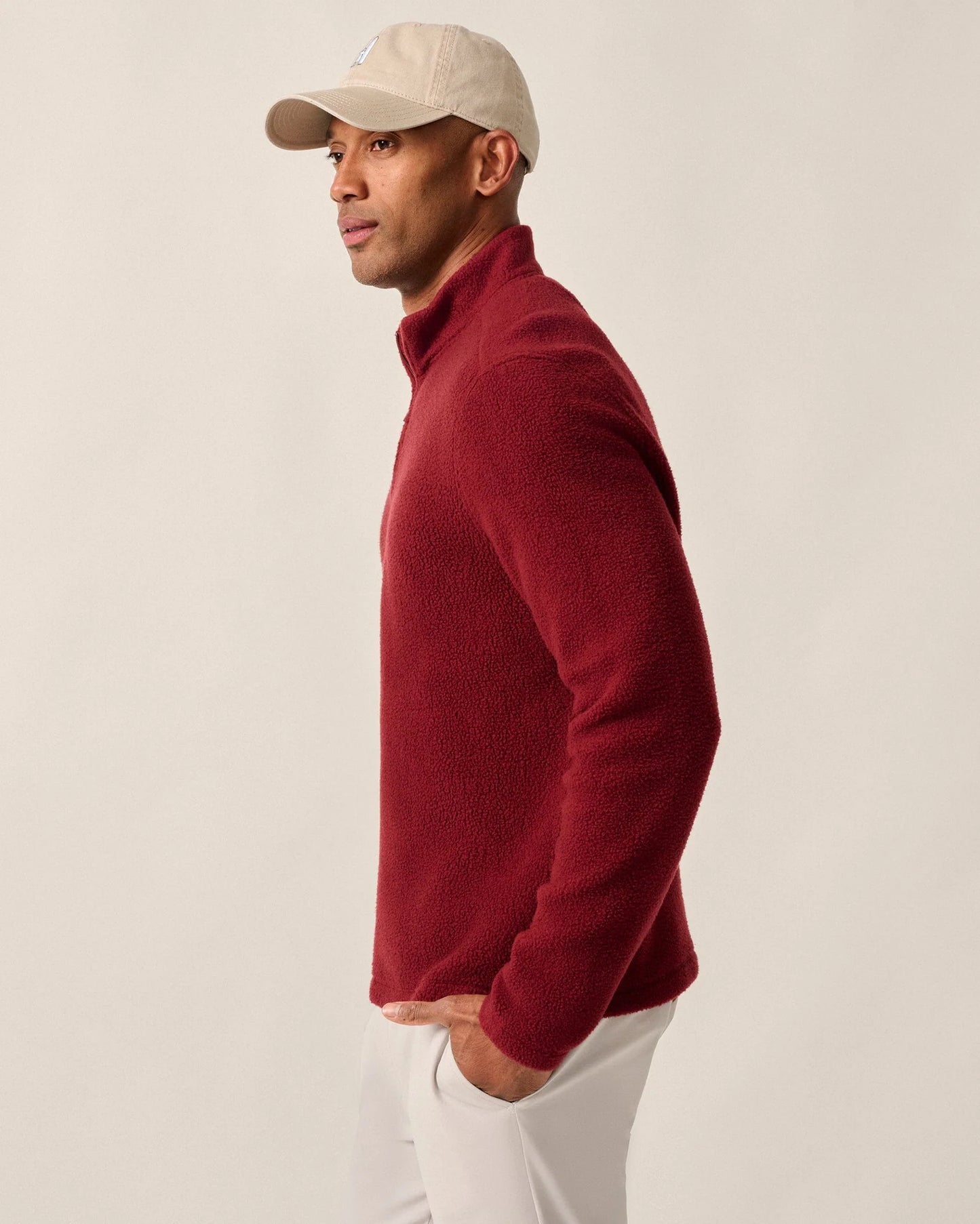 Johnnie-O Dion Sherpa 1/4 Zip Pullover