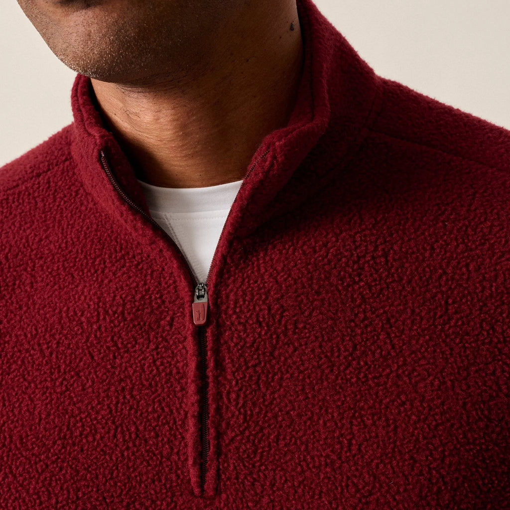 Johnnie-O Dion Sherpa 1/4 Zip Pullover