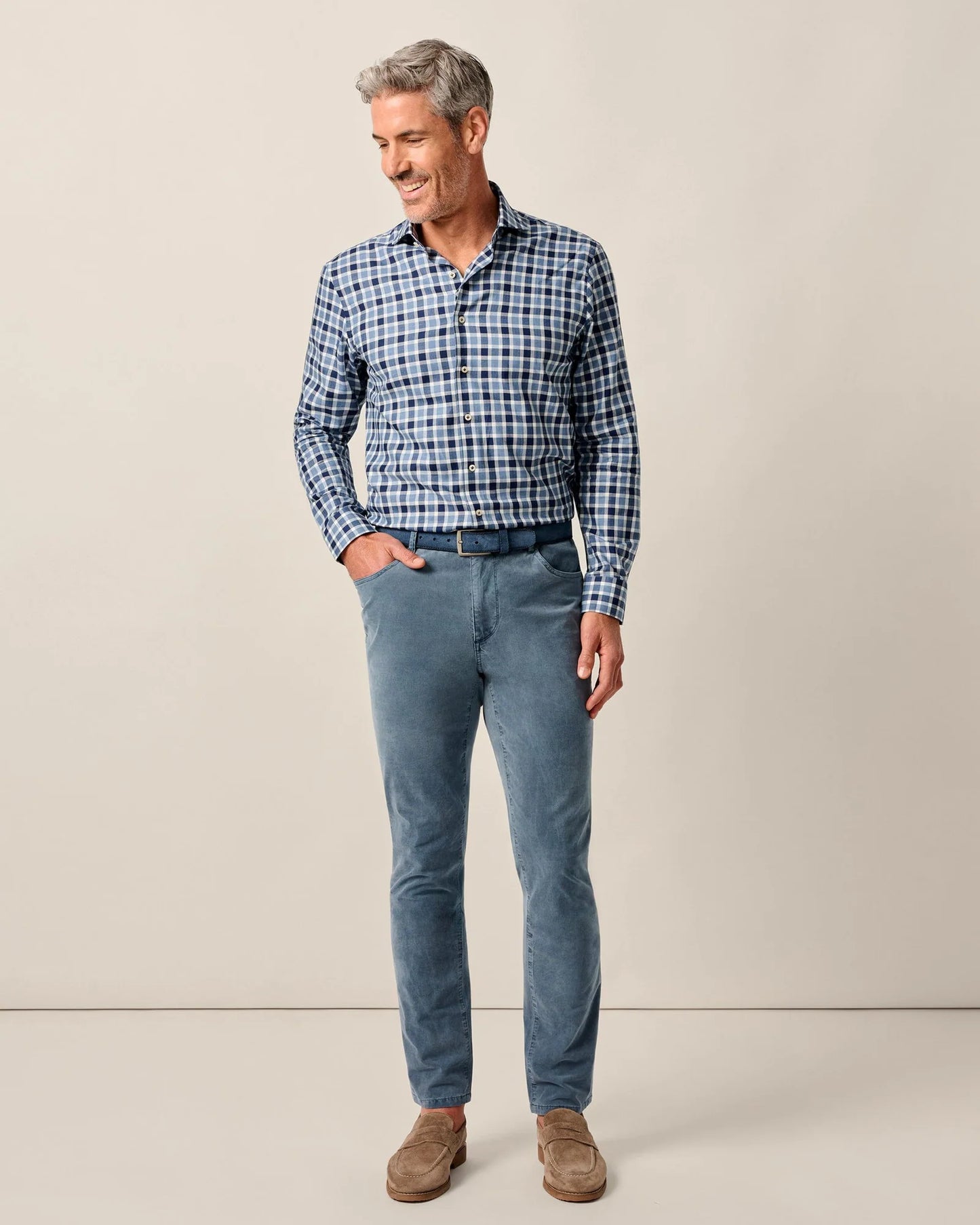 Johnnie-O Hampton Garment-Dyed Corduroy Pant