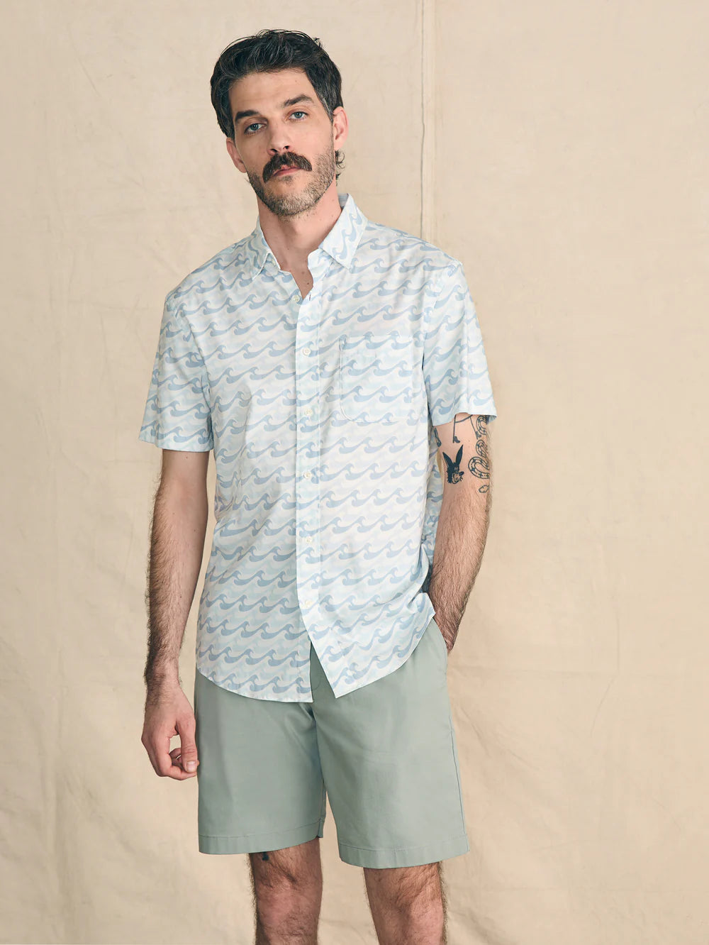 Faherty Movement™ Short-Sleeve Shirt