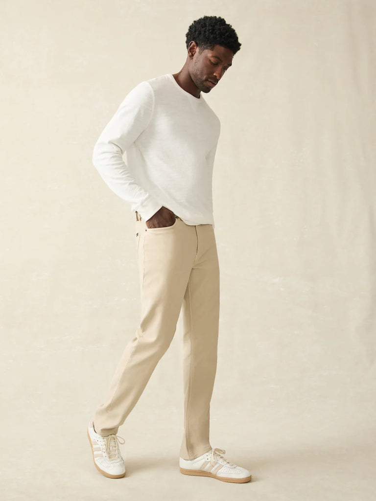 Fahety Stretch Terry 5-Pocket Pant