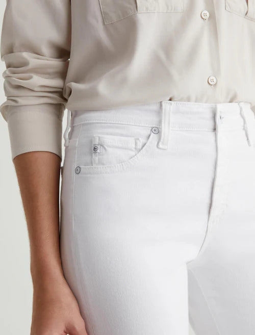 AG Mari Crop Mid-Rise Slim Straight Jean