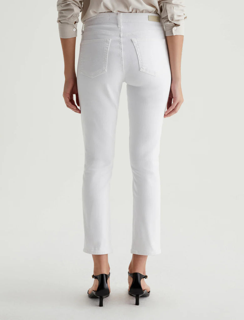AG Mari Crop Mid-Rise Slim Straight Jean