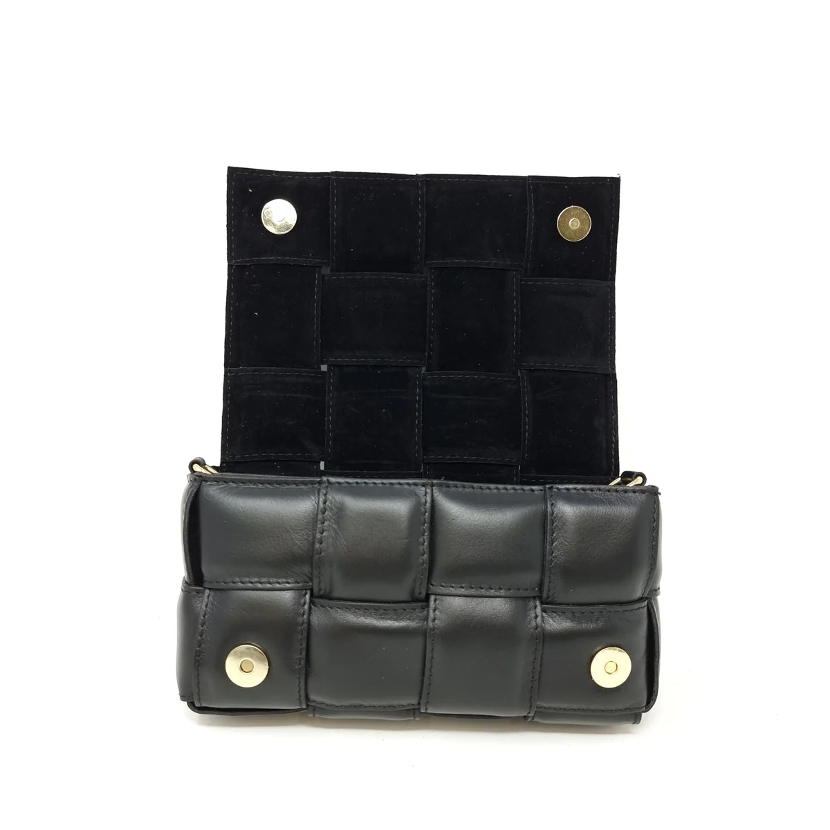 German Fuentes Leather Quilted Bag