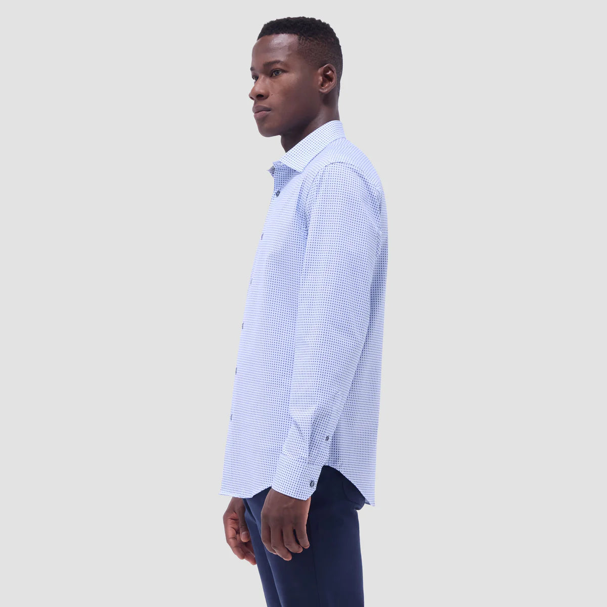 Bugatchi Jules Geometric OoohCotton® Shirt