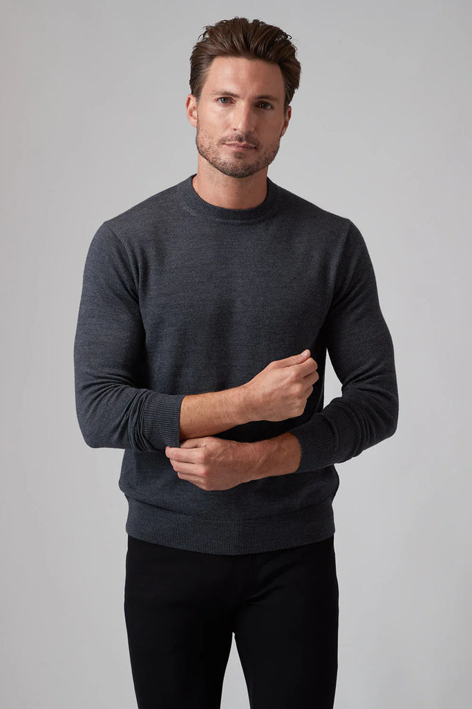 Raffi The Alfie Merino Crew Sweater