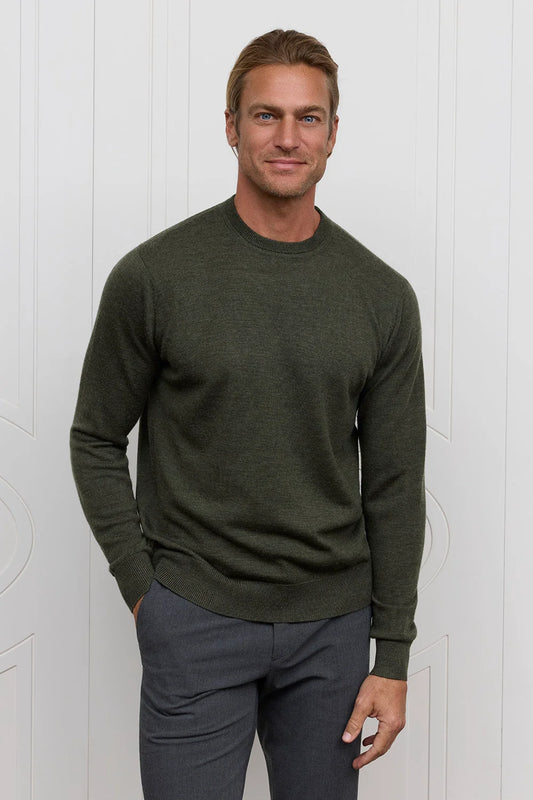 Raffi The Alfie Merino Crew Sweater