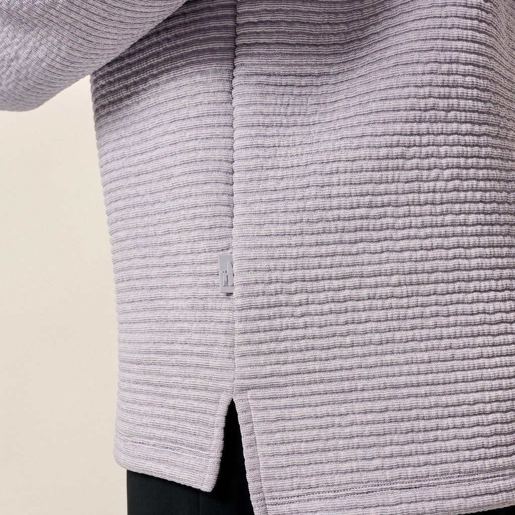 Johnnie-O Benjy Heathered Henley Pullover