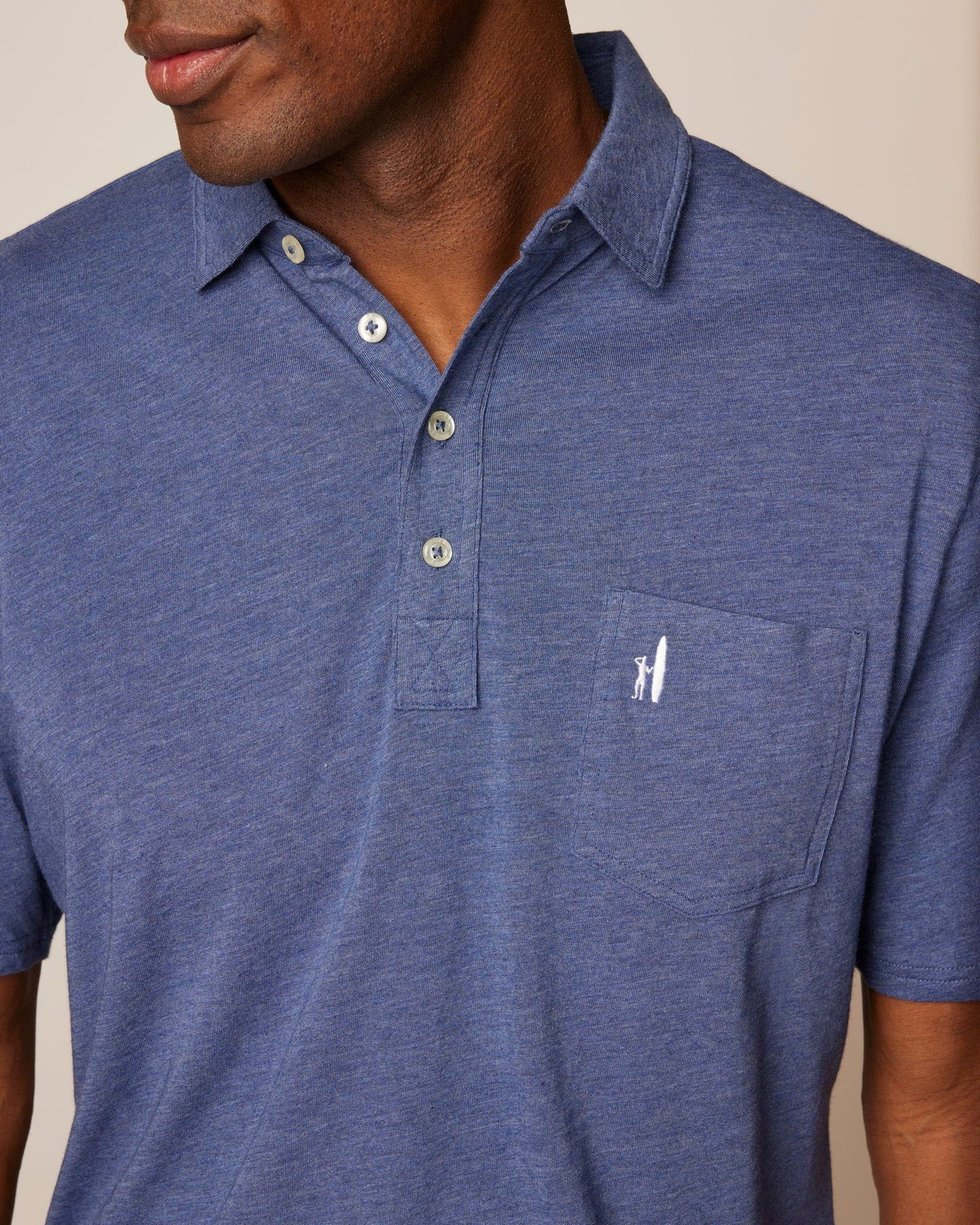 Johnnie-O Original 4-Button Polo - Heathered 2.0