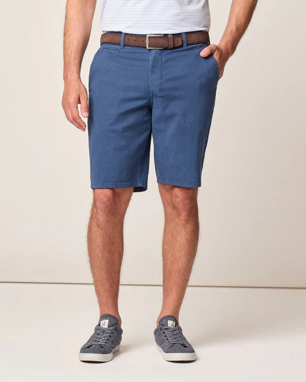Johnnie-o Nassau Cotton Blend Shorts