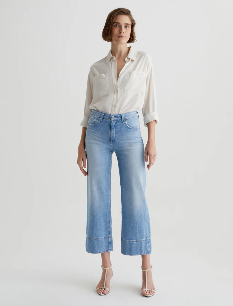 AG Saige Wide Leg Crop