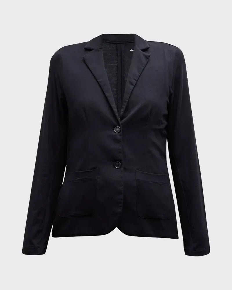 Majestic Filatures Soft Touch Two Button Blazer