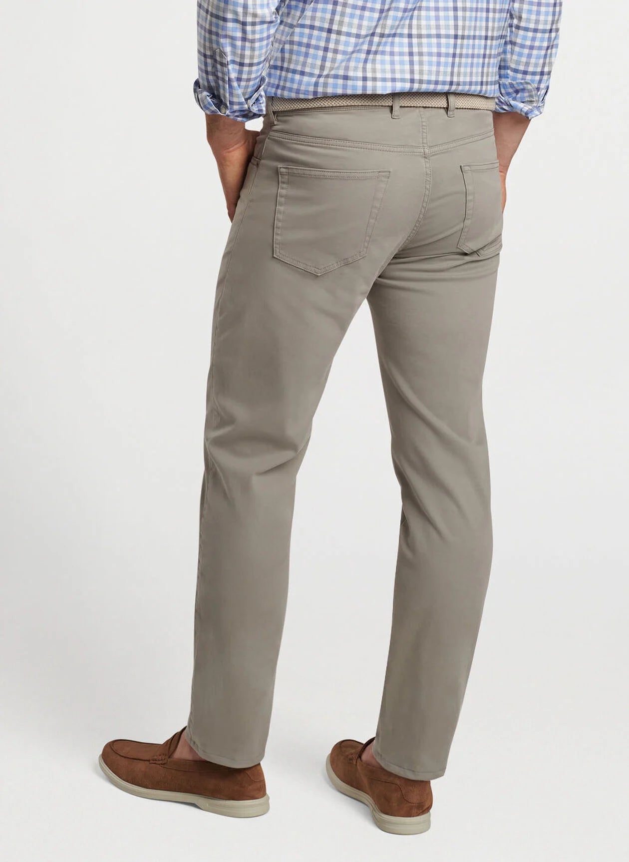 Peter Millar Signature Sateen Five-Pocket Pant