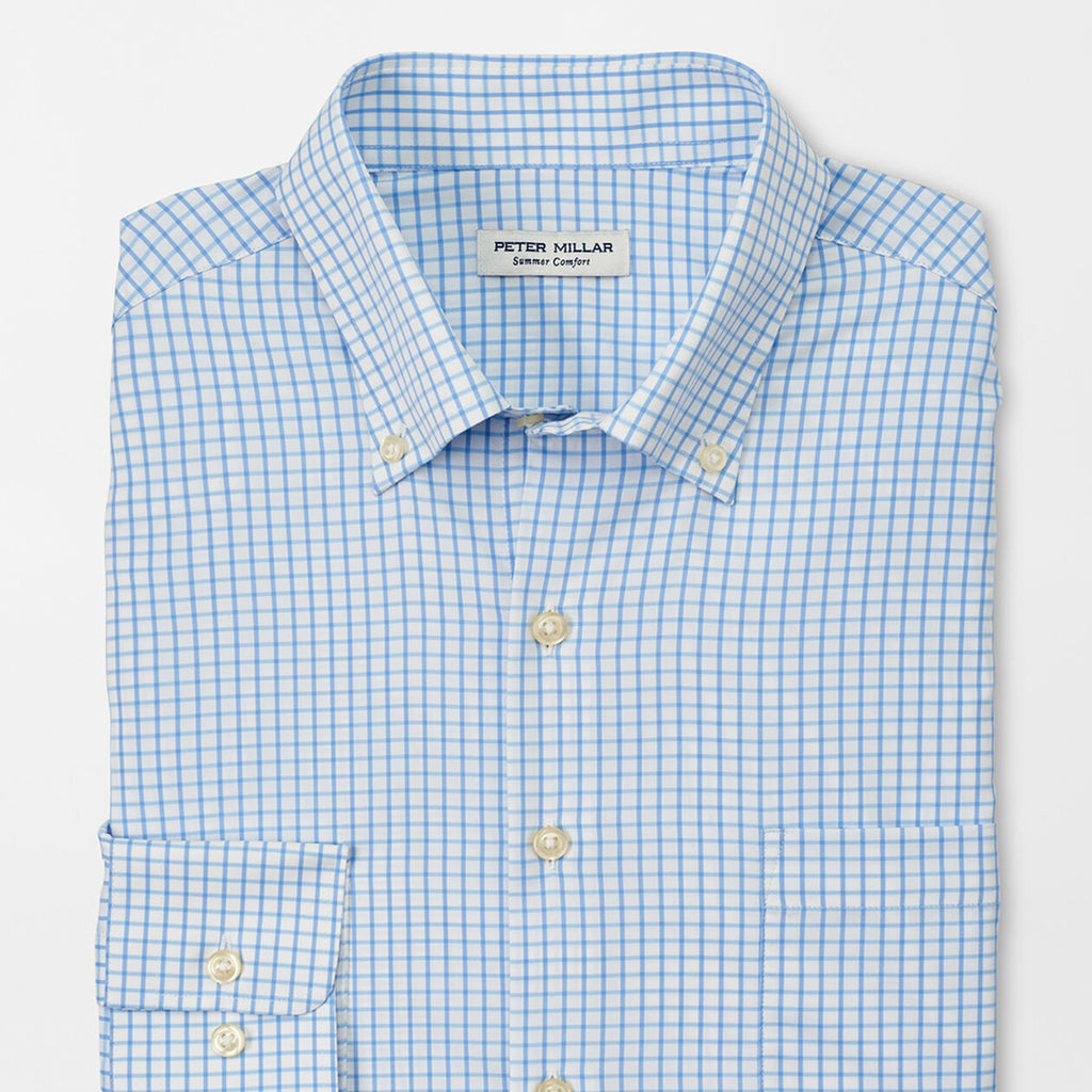 Peter Millar Hanford Performance Twill Sport Shirt