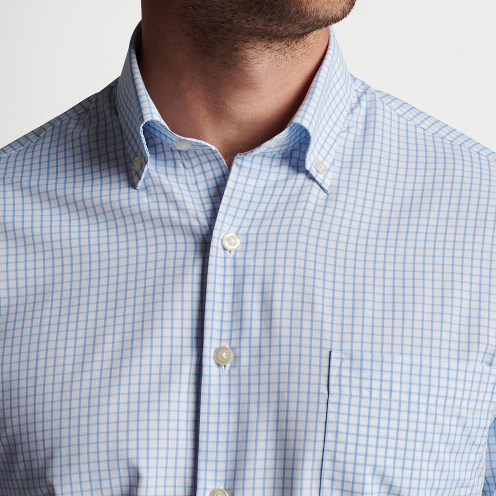 Peter Millar Hanford Performance Twill Sport Shirt