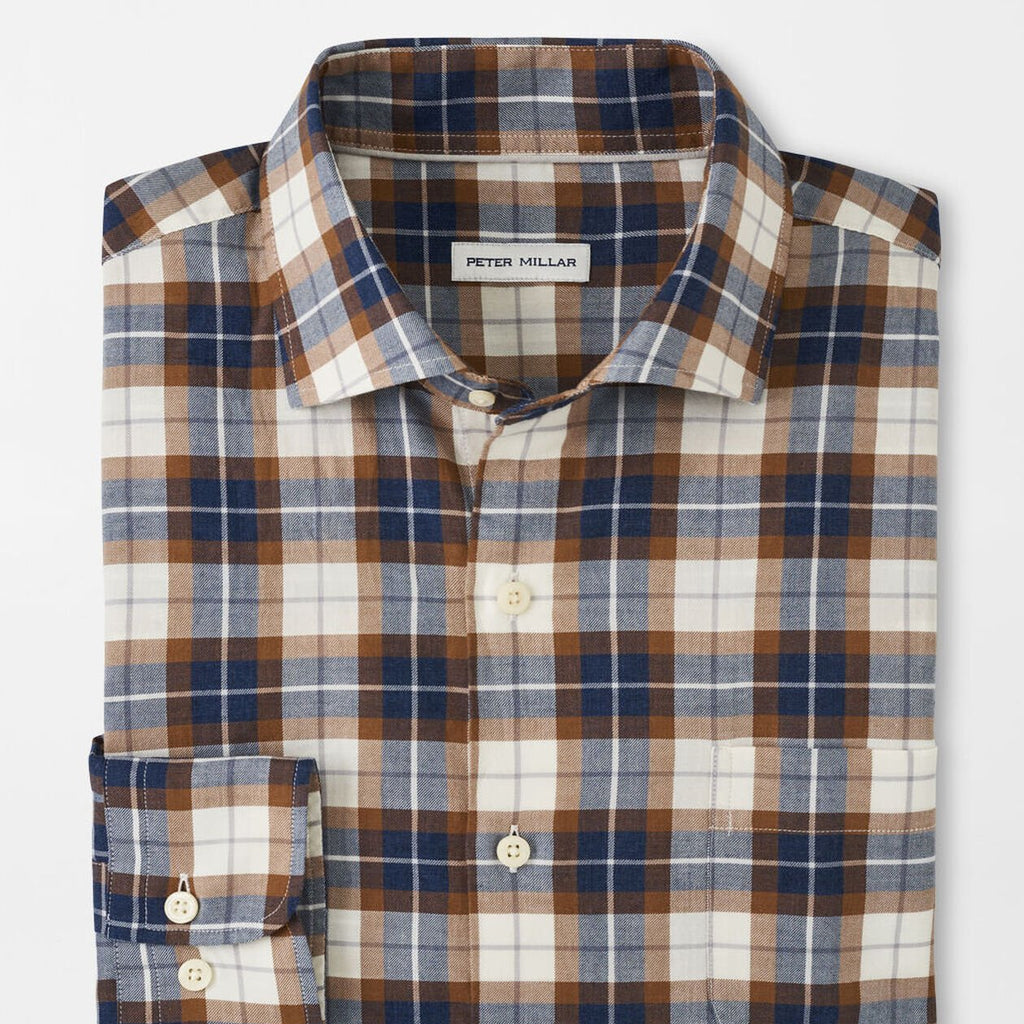 Peter Millar Langley Summer Soft Cotton Sport Shirt