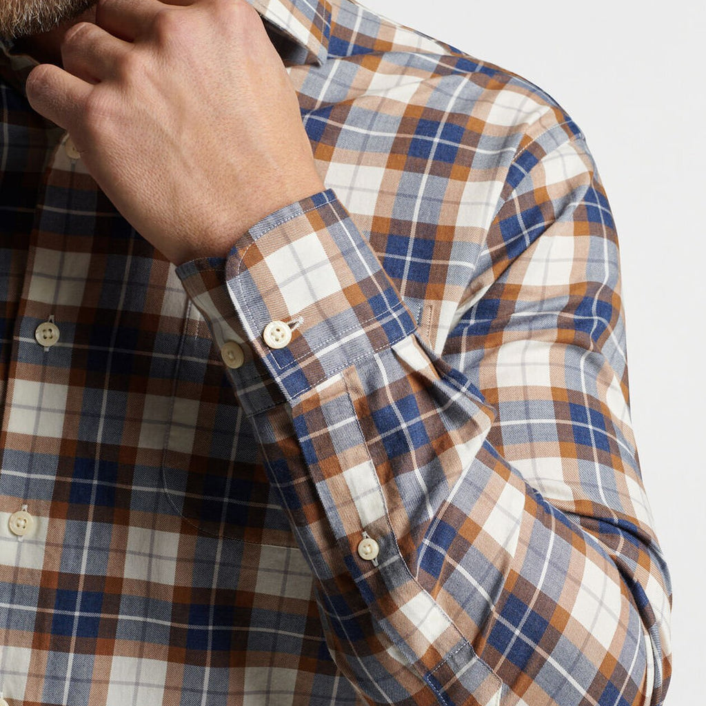 Peter Millar Langley Summer Soft Cotton Sport Shirt