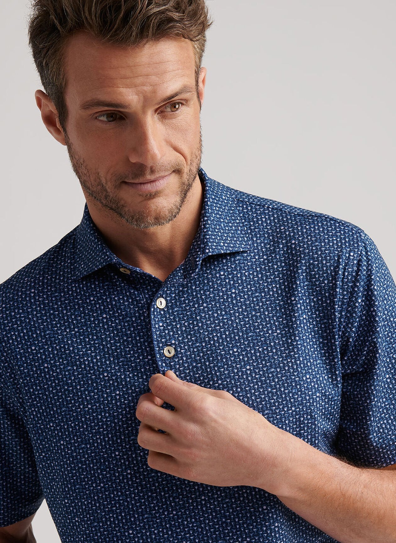 Peter Millar Sidecar Performance Jersey Polo