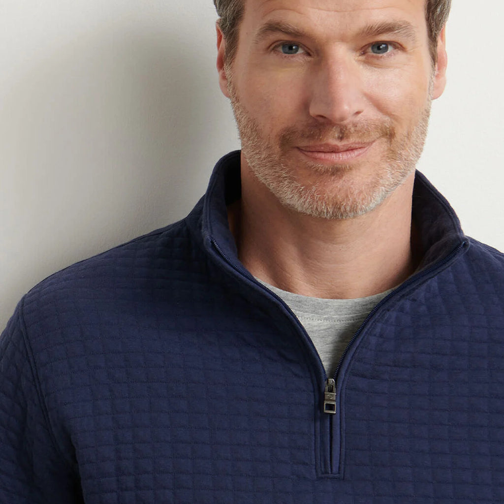 Peter Millar Quad Quilted Quarter-Zip