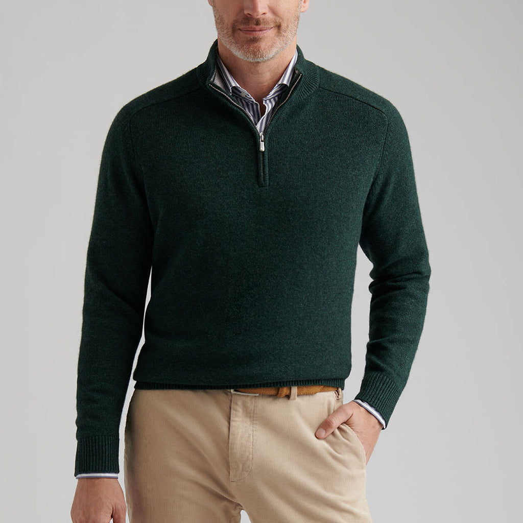 Peter Millar Crescent Quarter-Zip Sweater